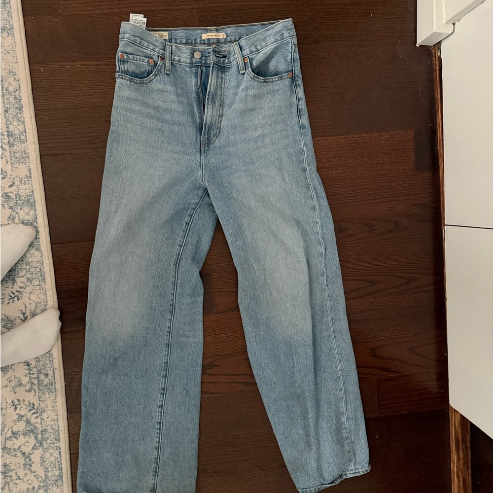 Levi Light Blue women Straight Jeans